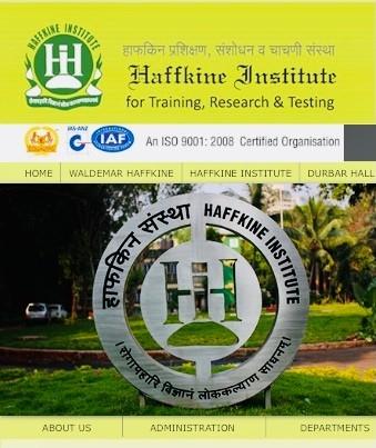 L'Institut Haffkine à Mumbai