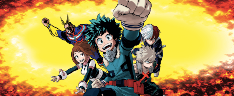 hero academia manga