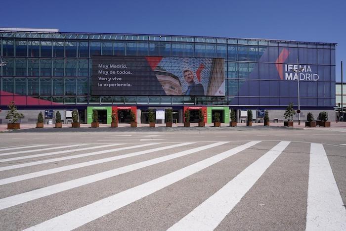 façade en verre d'IFEMA 