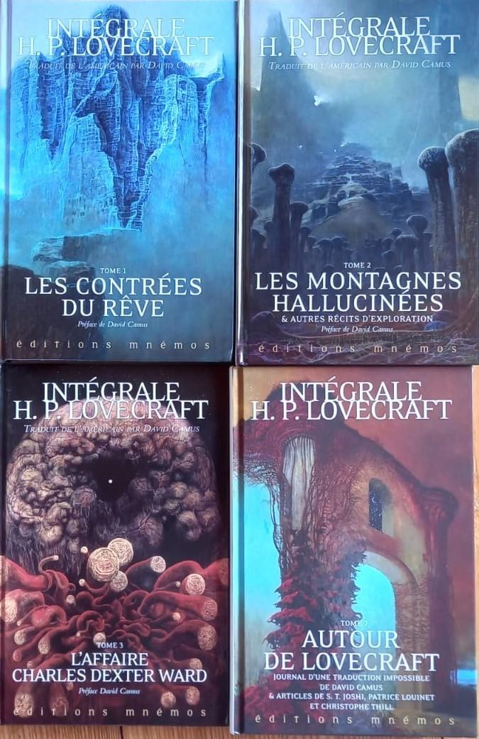 L'Integrale de Lovecraft, traduit par David Camus