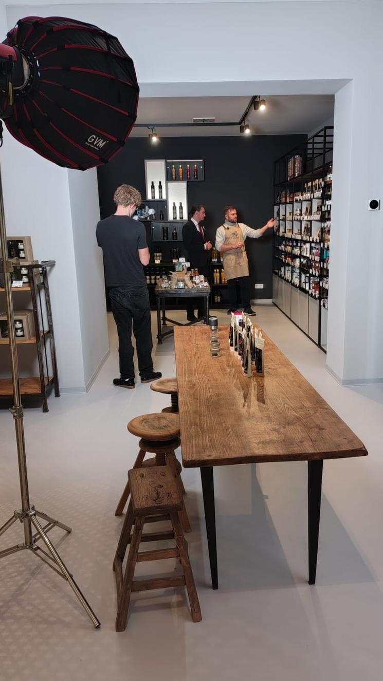 L'epicerie Chez Pierre lors de la soirée d'ouverture