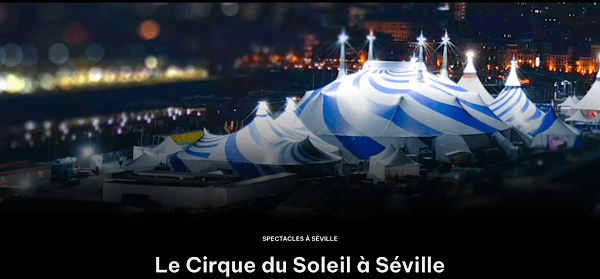 Cirque du Soleil Séville