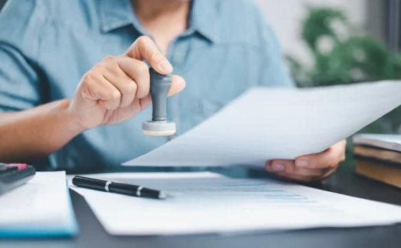 Tamponnage d’un document