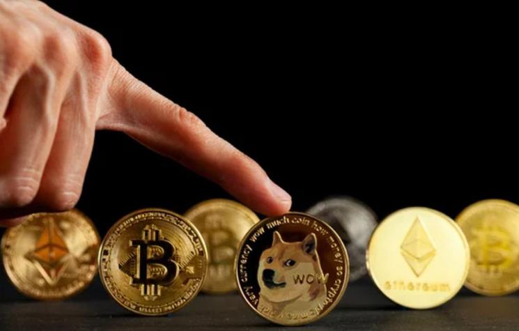 Illustration cryptomonnaie 