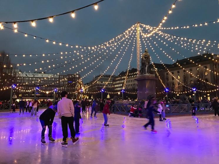 Patinoire de Kungsträdgården Stockholm