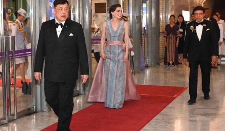 Le roi et la reine de Thaïlande 