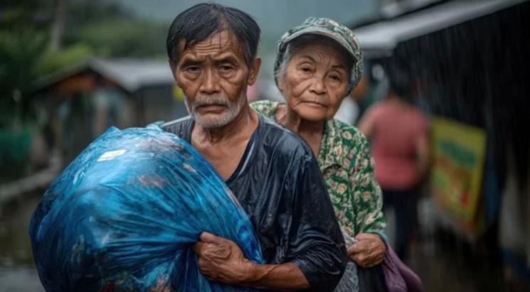Déplacés âgés en Thaïlande