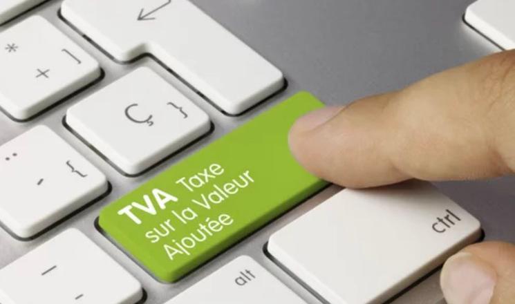 Bouton de clavier TVA