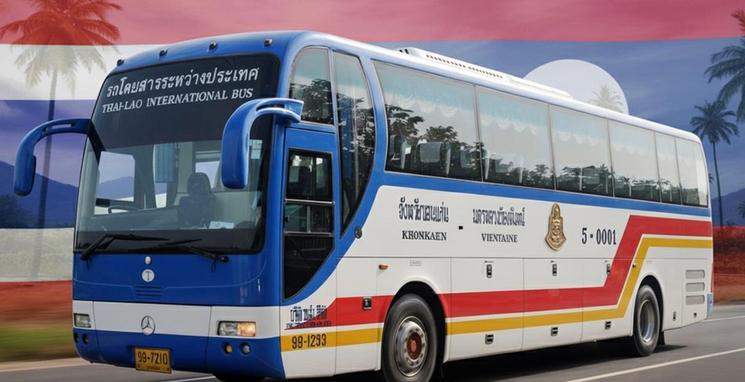 Bus Khon Kaen - Vientiane