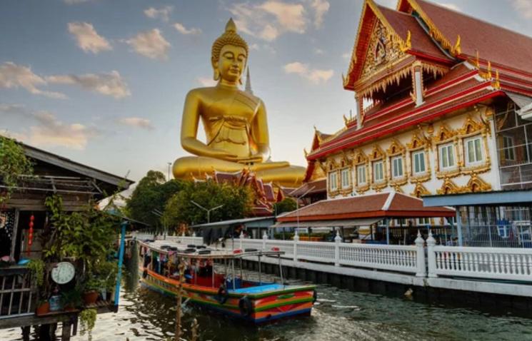 Buddha doré en Thaïlande 