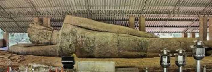 Bouddha couché Thaïlande 