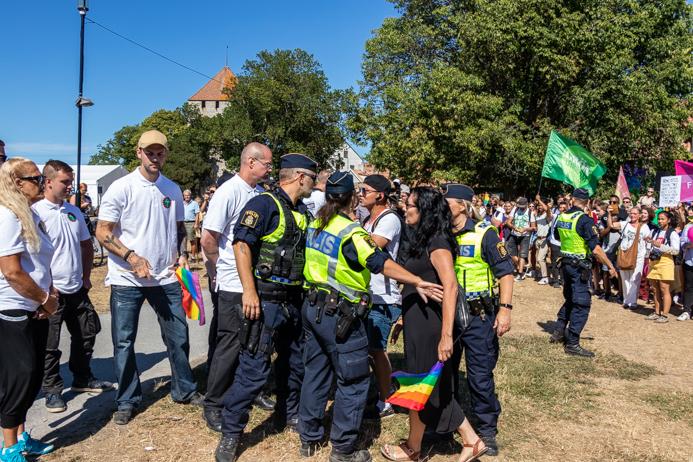 Almedalen Visby Gotland suède