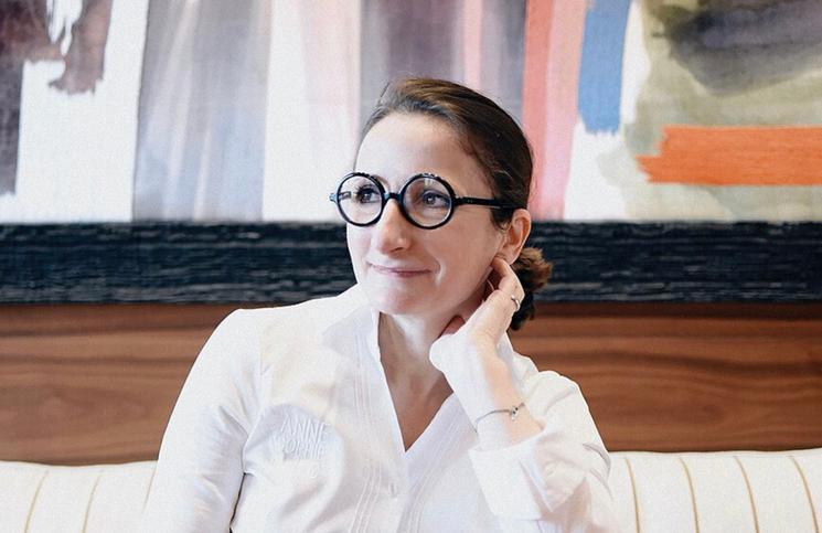 La cheffe Anne-Sophie Pic