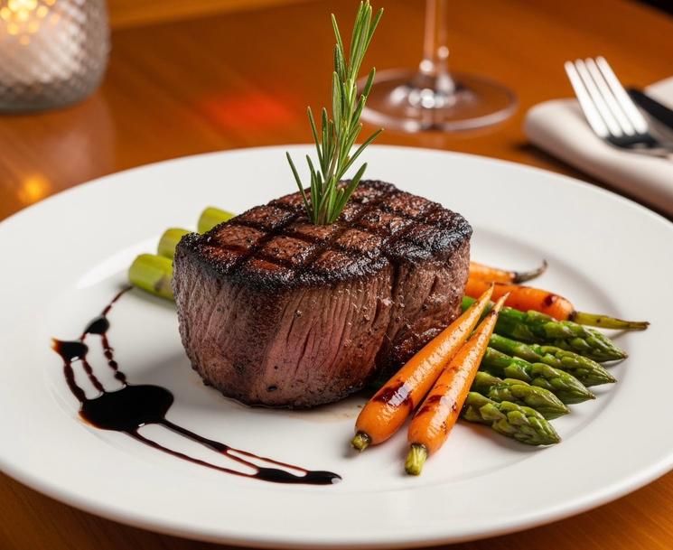 Pavé de bœuf petits légumes