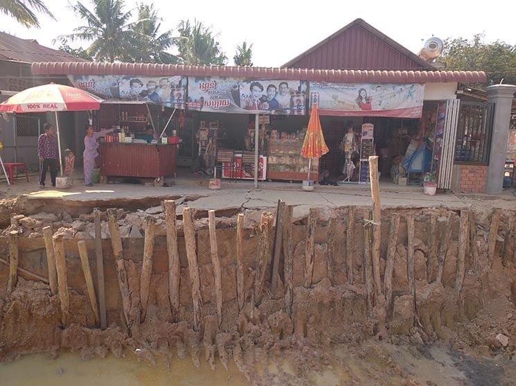 tranché à Siem reap