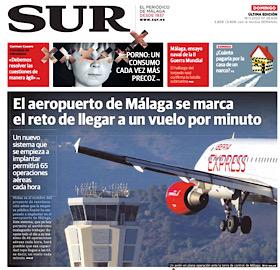 un vol par minute À Aeropuerto de Malaga Costa del Sol