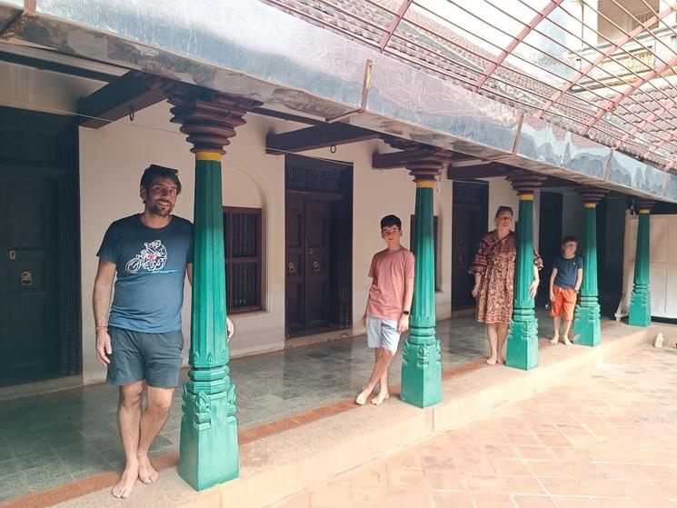 Jérémy de l'agence de voyages Shanti Travel en Inde du Sud