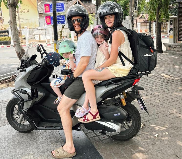 Famille Menu en Thaïlande 