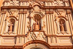 Détail de la façade de la cathédrale de Huelva ©Arthur Venot
