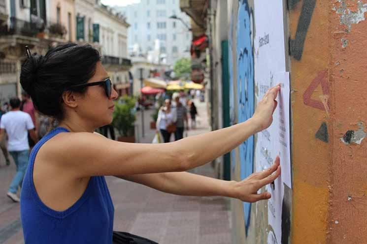 Nathalie Nam poeme de rue