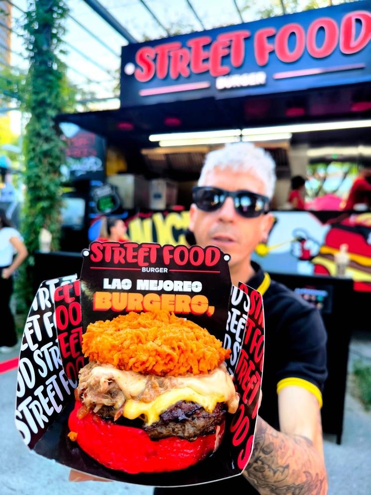 Street Food burger (ivánfood Toro Flores)