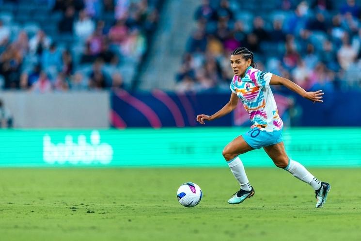 Kenza Dali, originally from the Lyon region of France, is co-captain of San Diego Wave FC. © San Diego Wave FC