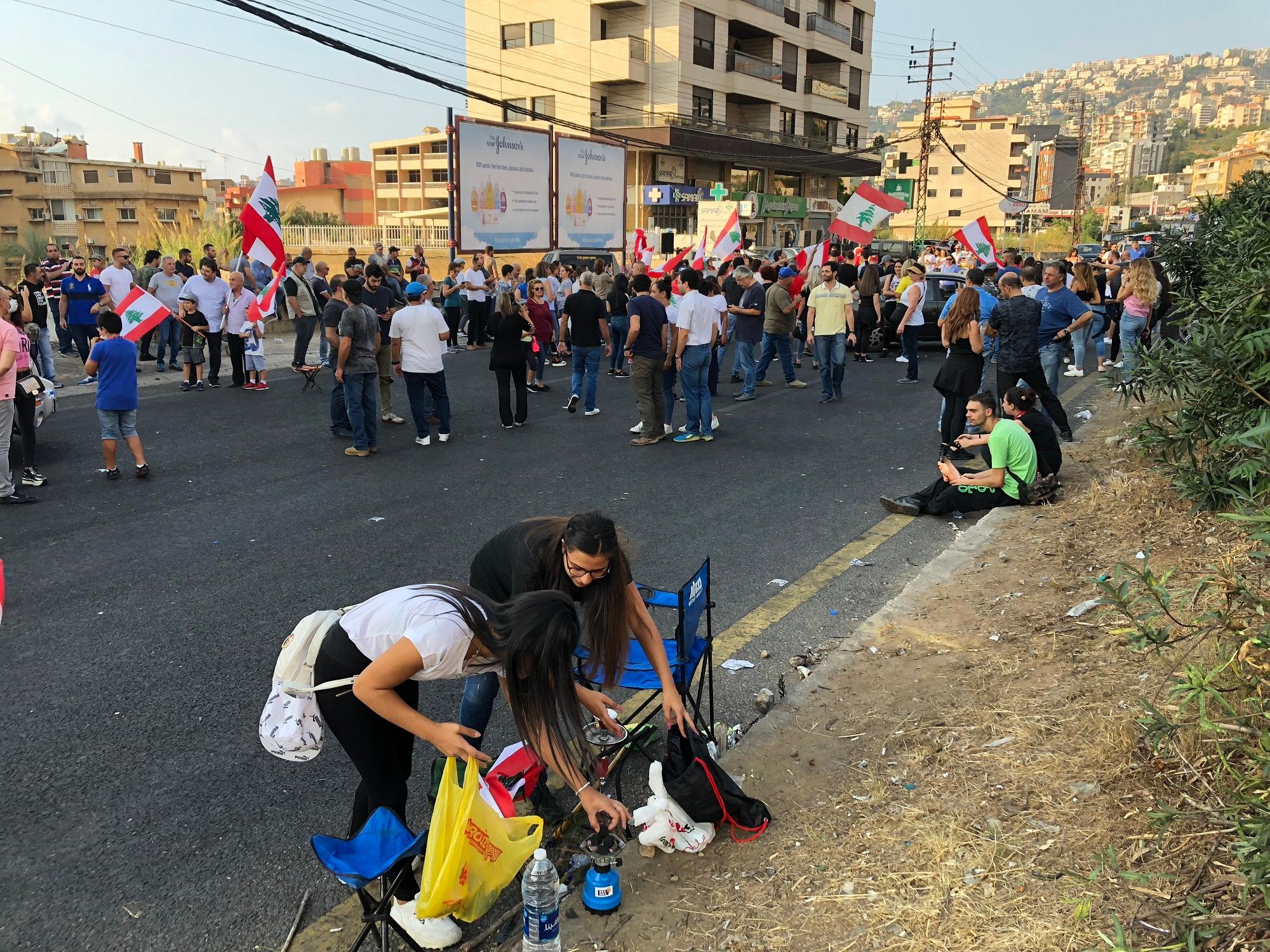 Manifestation Liban crise éconmmique