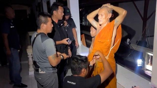 Moine arrêté dans une affaire de drogue en Thaïlande 