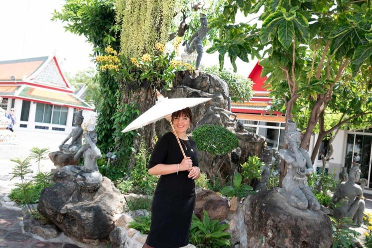 La princesse Yasmine Murat en Thaïlande 