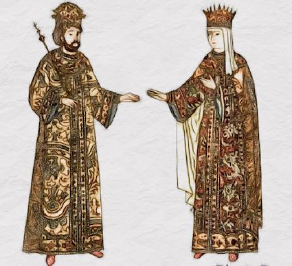 couple impérial Constantinople