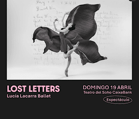 Les 18 et 19 avril, en clôture du festival, le Lucía Lacarra Ballet propose deux spectacles: Fordlandia le 18 avril, une pièce de danse néoclassique, et Lost Letter le 19 avril, avec une chorégraphie de Matthew Golding et dix danseurs.