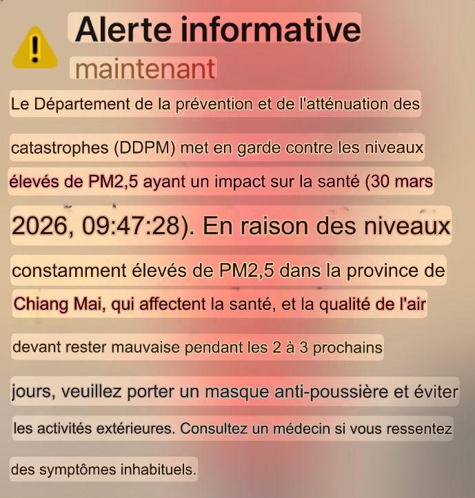 Alerte pollution en français