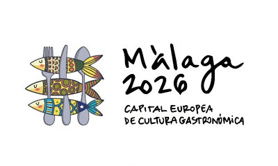 Logo de Málaga, Capital Europea de la Cultura Gastronómica 2026-2027  - AYUNTAMIENTO