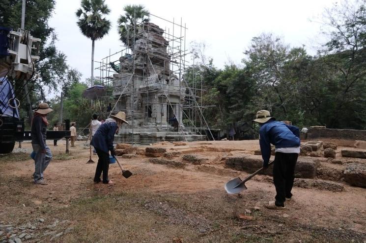 Restauration Ta Prohm