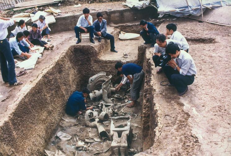 Fouilles de 1986, Chen De'an