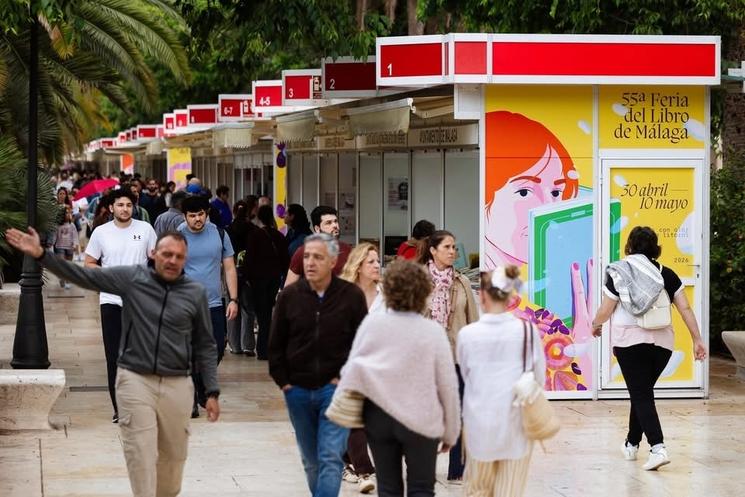 La Feria del Libro de Málaga fait son retour pour sa 55e édition au Paseo del Parque