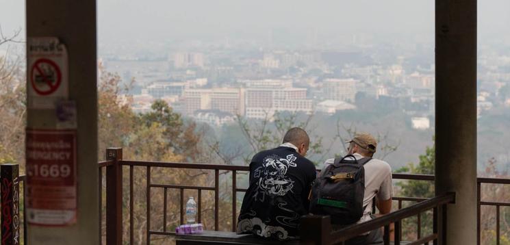 Chiang Mai polluée 