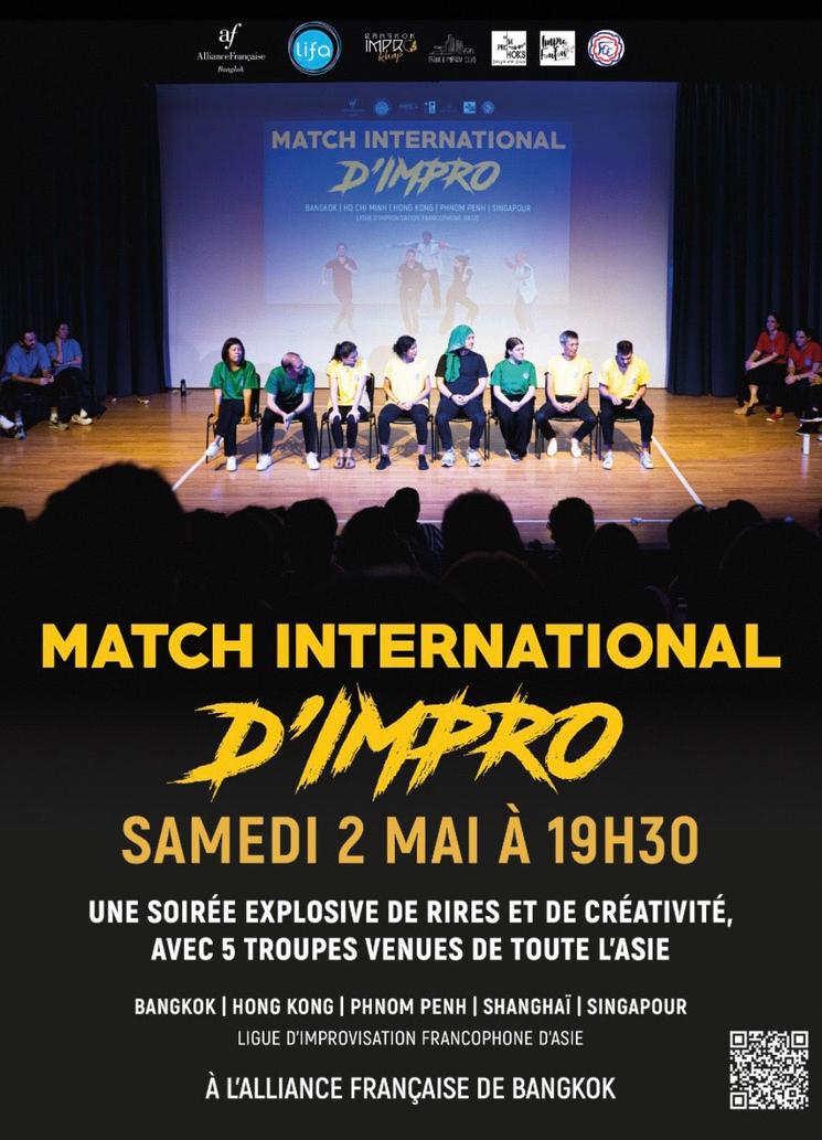 Match d’impro Bangkok