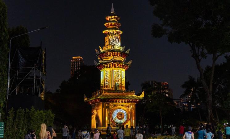 Tour de l’Horloge parc Lumphini Bangkok