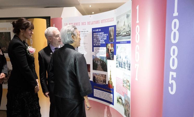 Inauguration expo france-thailande