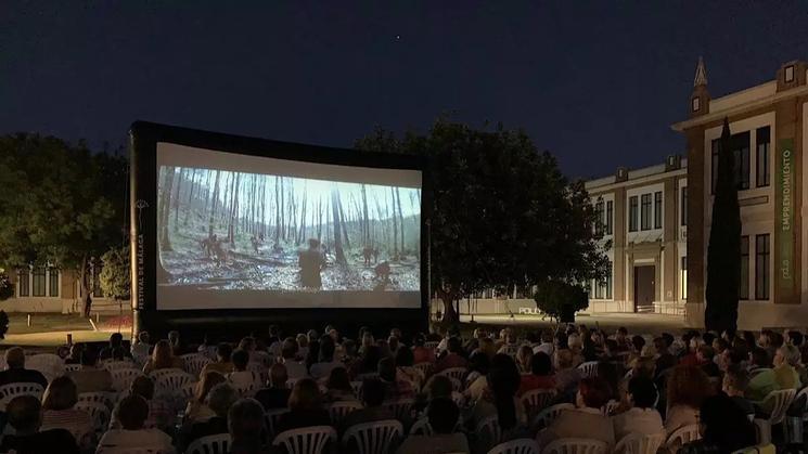 Proyección de Cine Abierto Malaga