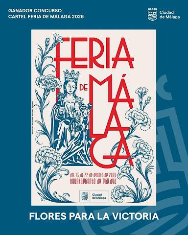 Affiche Feria de Málaga 2026
