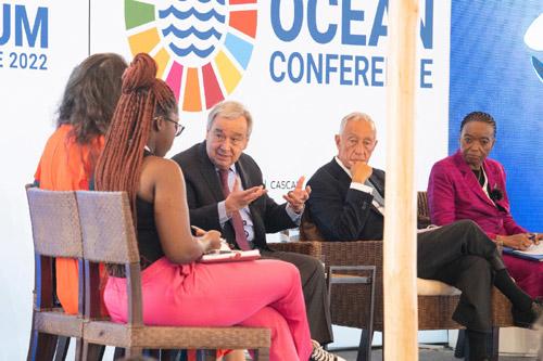 Conférence Océans Lisbonne, Antonio Guterres