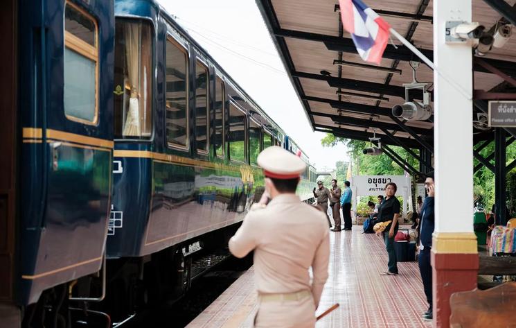 Train Blue Jasmine Thaïlande 