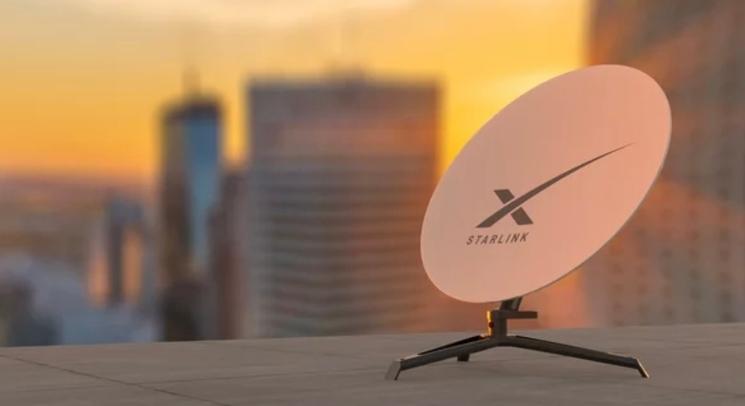 Antenne satellite Starlink
