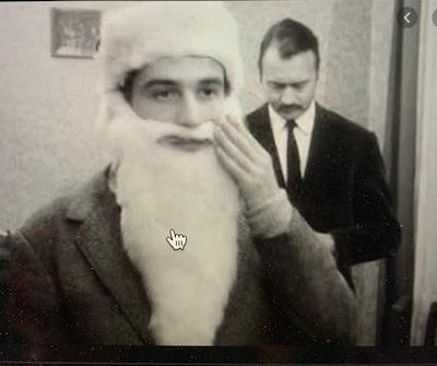 Jean-Pierre Léaud père Noël