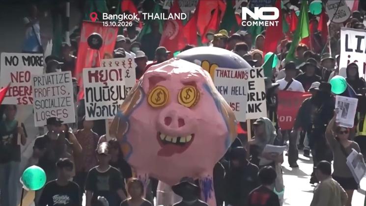 Anti fmi Bangkok no comment Euronews