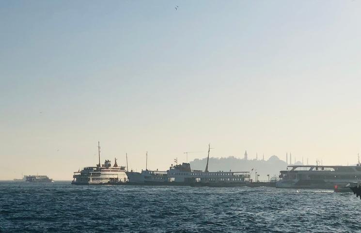 istanbul bosphore iles vapur