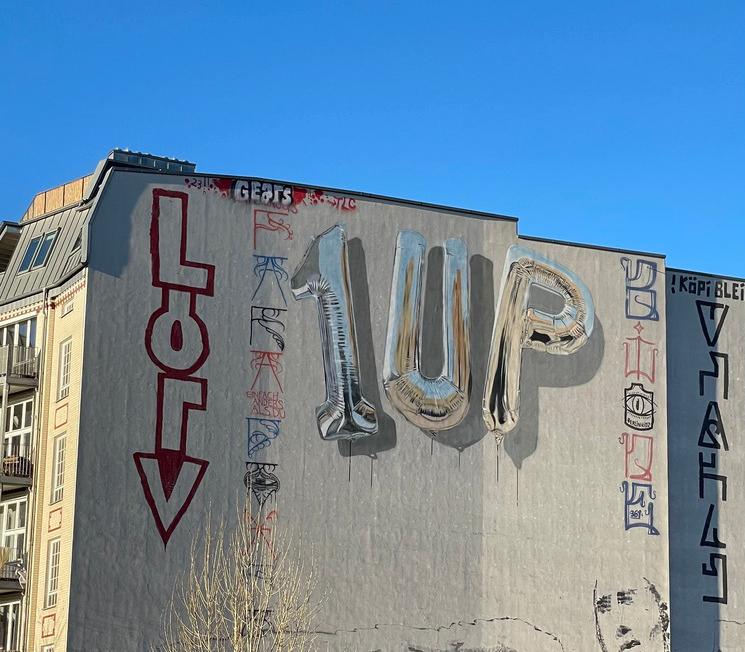 Graffiti de 1UP