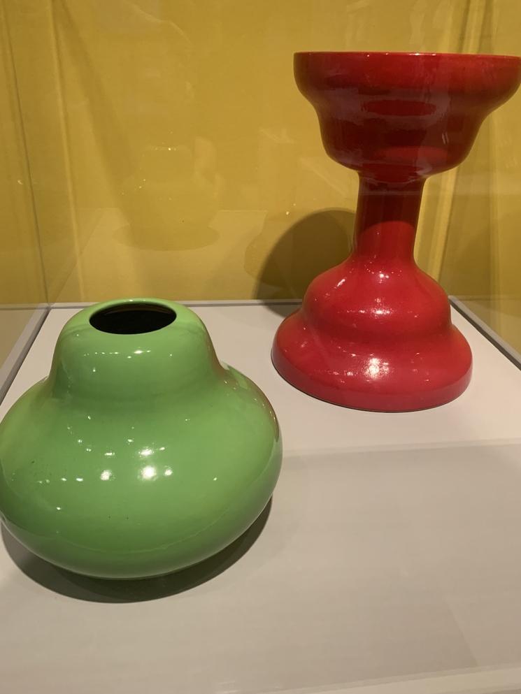 Au CENTRE POMPIDOU MALAGA, exposition "ETTORE SOTTSASS. LA PENSÉE MAGIQUE"